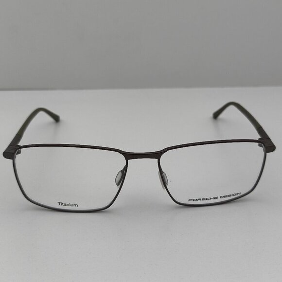 ?️Made in Italy! Porsche Design P8766 Dark Gray Eyeglasses 58/16 145 /EUM129?️ main image 11